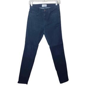 Industry Standard New York Margot womens high rise skinny jeans 30 dark blue